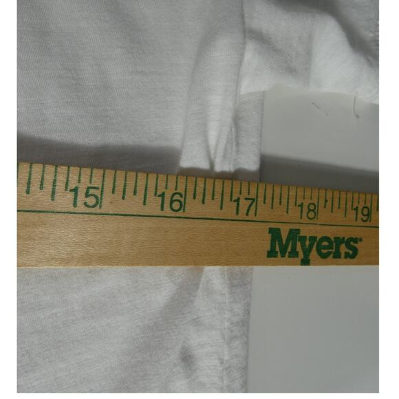 Madewell Women's Small White Casual T-Shirt Short Sleeves Round Hem - Picture 5 of 7